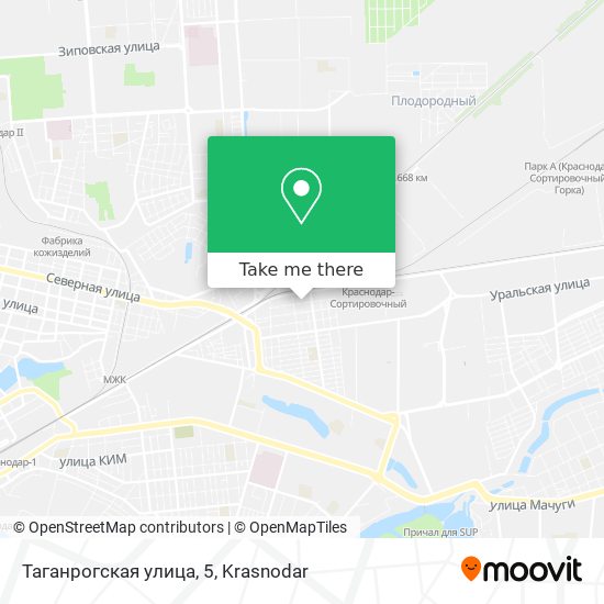 Таганрогская улица, 5 map