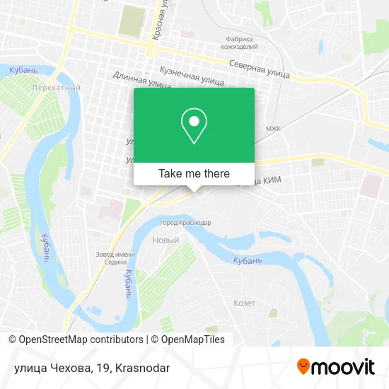 улица Чехова, 19 map
