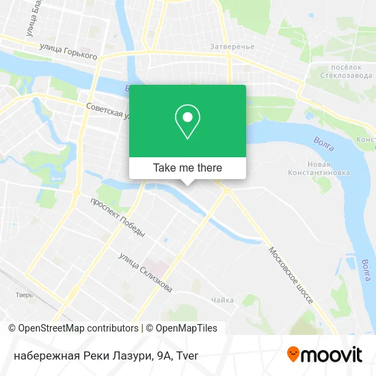 набережная Реки Лазури, 9А map