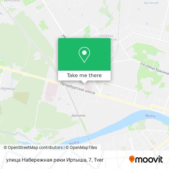 улица Набережная реки Иртыша, 7 map