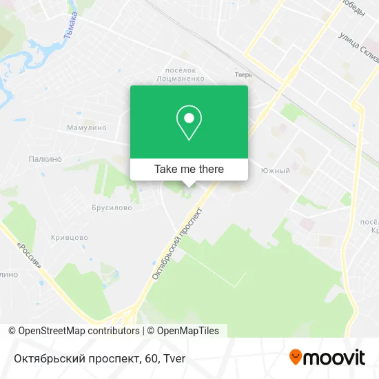 Октябрьский проспект, 60 map