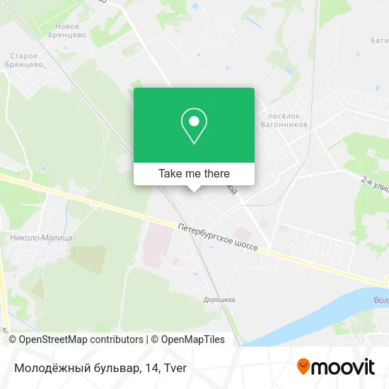 Молодёжный бульвар, 14 map