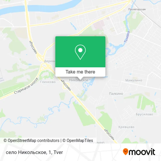 село Никольское, 1 map