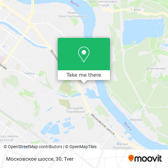 Московское шоссе, 30 map