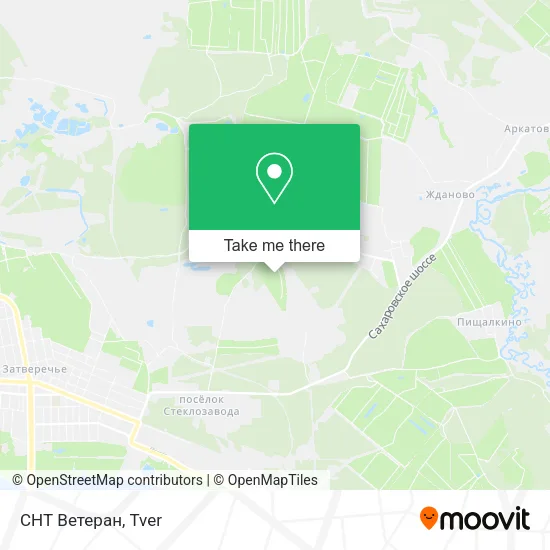 СНТ Ветеран map