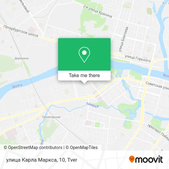 улица Карла Маркса, 10 map
