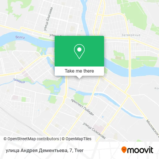 улица Андрея Дементьева, 7 map