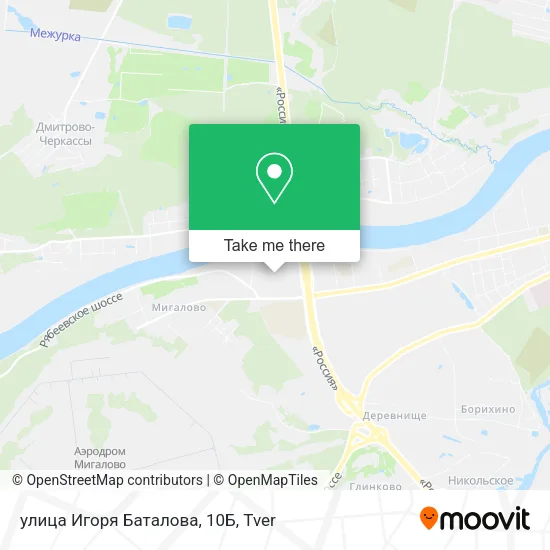 улица Игоря Баталова, 10Б map