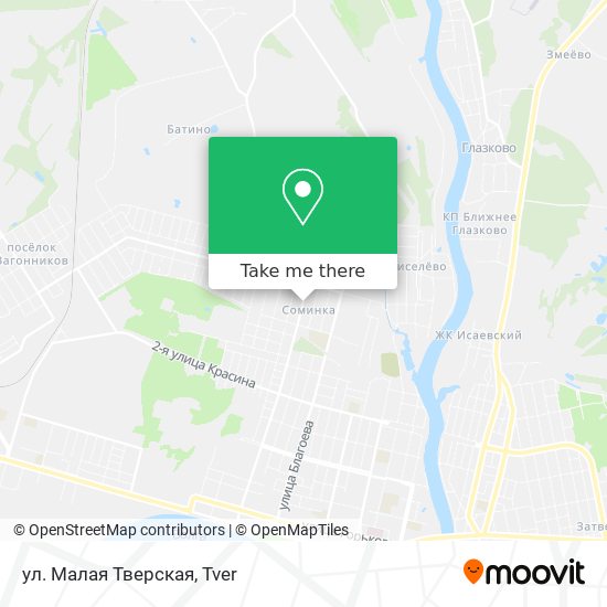 ул. Малая Тверская map