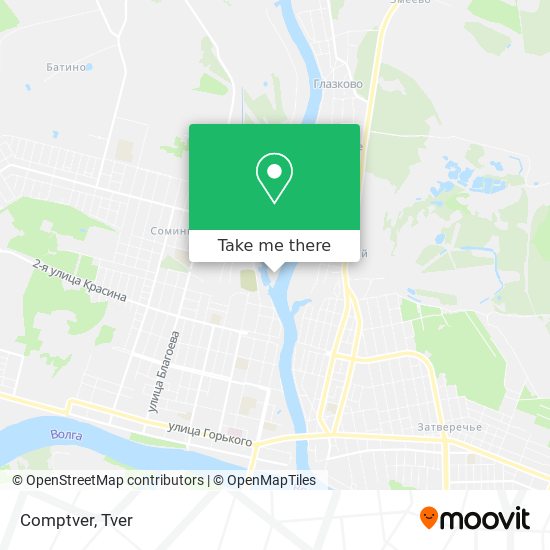 Comptver map