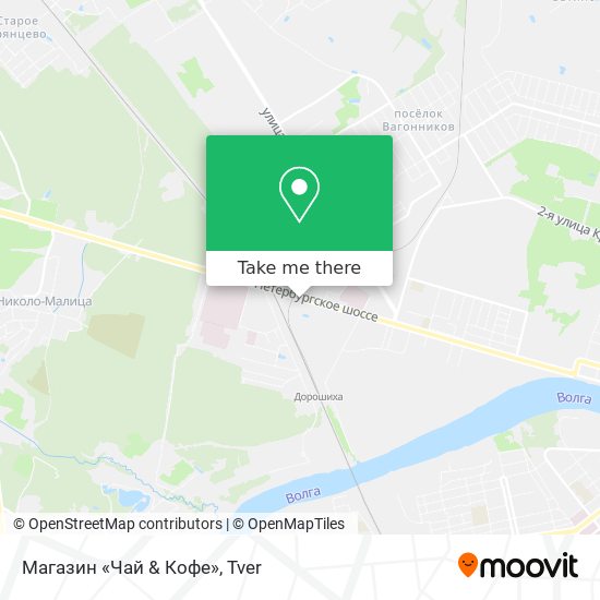 Магазин «Чай & Кофе» map