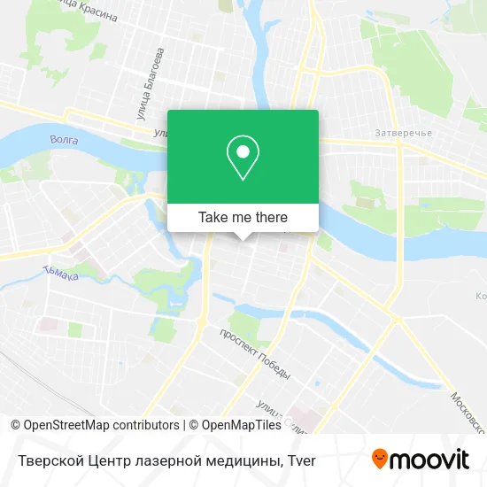 Тверской Центр лазерной медицины map