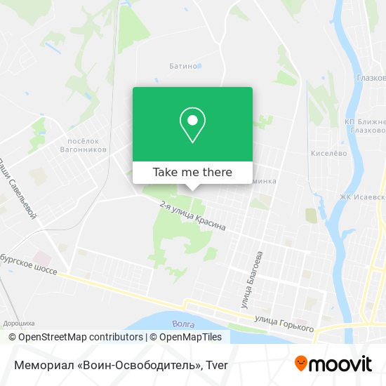 Мемориал «Воин-Освободитель» map