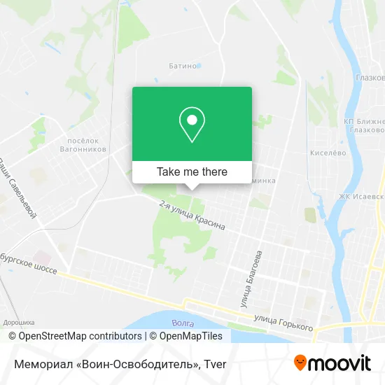 Мемориал «Воин-Освободитель» map