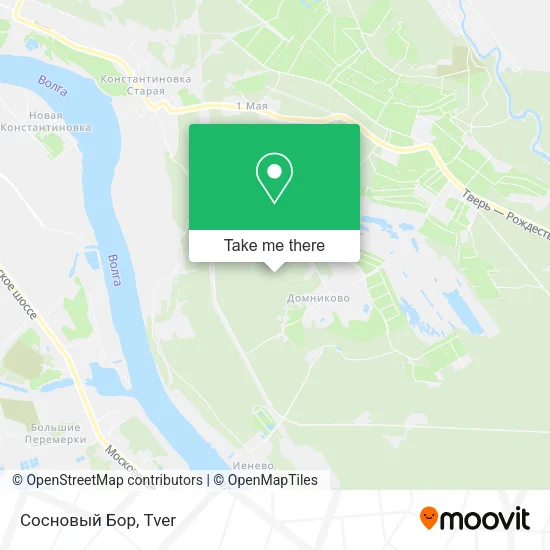 Сосновый Бор map