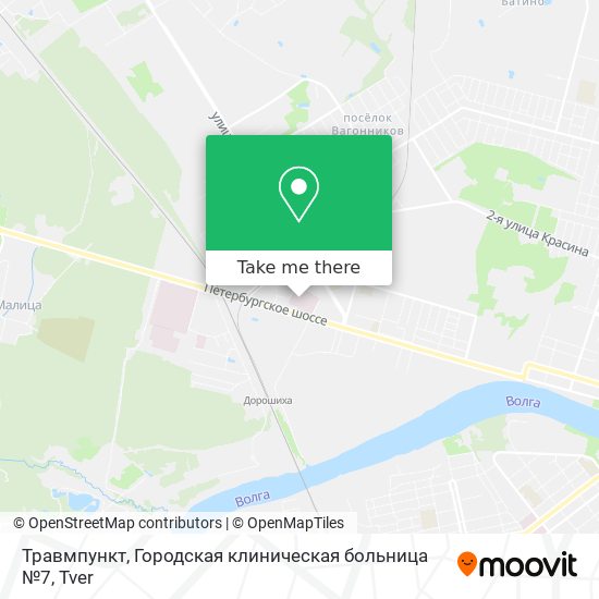 Травмпункт, Городская клиническая больница №7 map