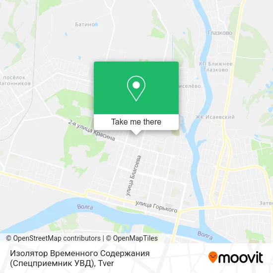 Изолятор Временного Содержания (Спецприемник УВД) map