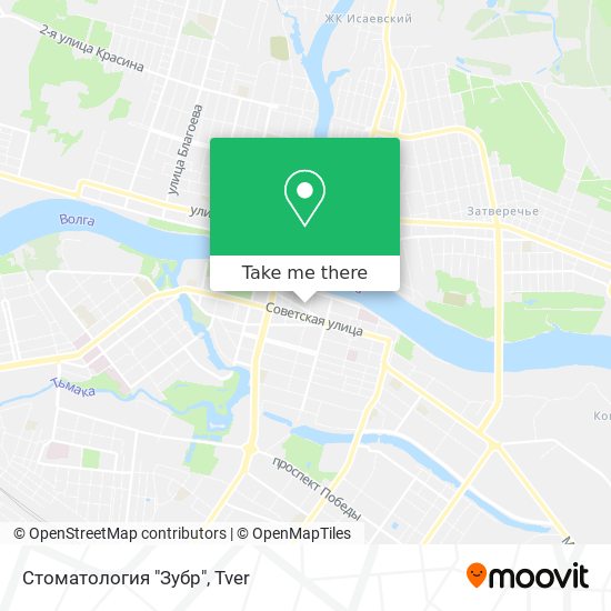 Стоматология "Зубр" map