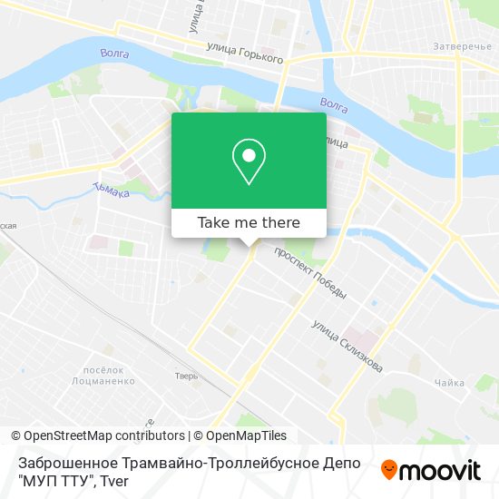 Заброшенное Трамвайно-Троллейбусное Депо "МУП ТТУ" map