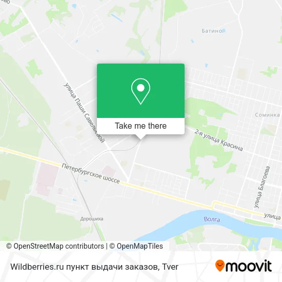 Wildberries.ru пункт выдачи заказов map