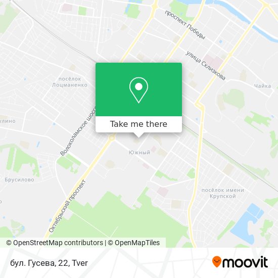 бул. Гусева, 22 map