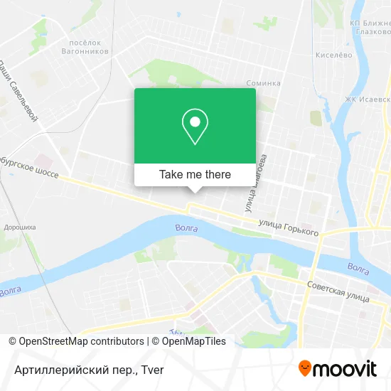 Артиллерийский пер. map