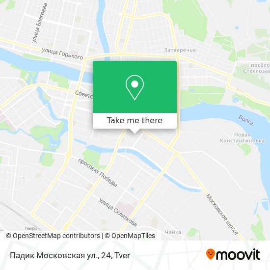 Падик Московская ул., 24 map