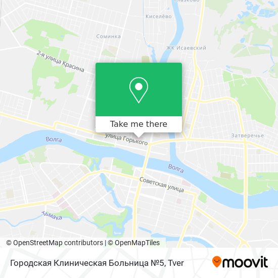 Городская Клиническая Больница №5 map