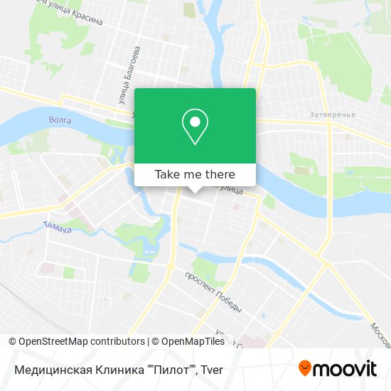 Медицинская Клиника ""Пилот"" map