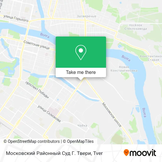 Московский Районный Суд Г. Твери map