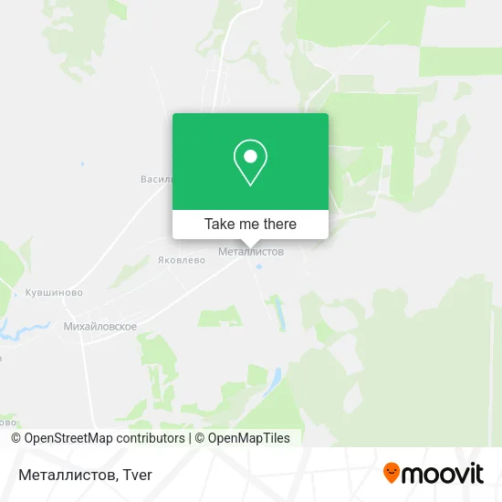 Металлистов map