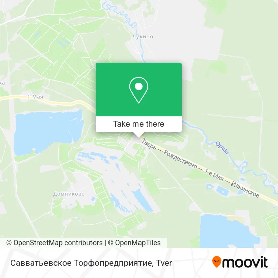 Савватьевское Торфопредприятие map