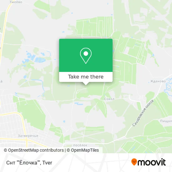 Снт ""Ёлочка"" map
