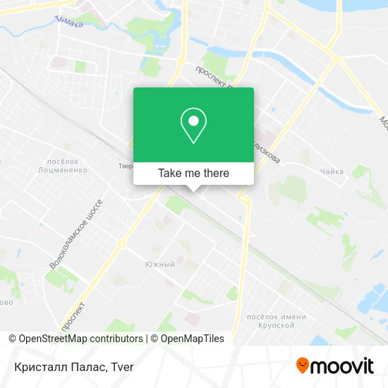 Кристалл Палас map