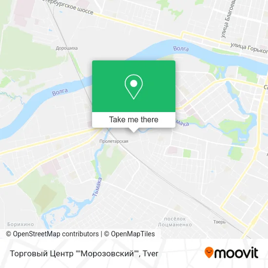 Торговый Центр ""Морозовский"" map