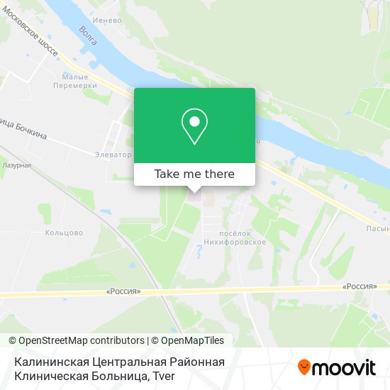 Калининская Центральная Районная Клиническая Больница map