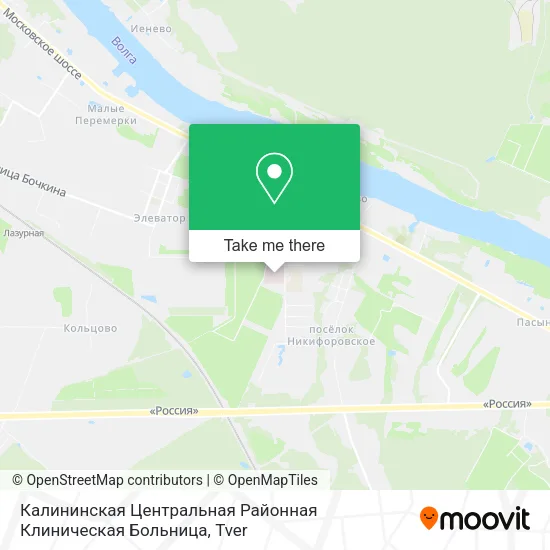 Калининская Центральная Районная Клиническая Больница map