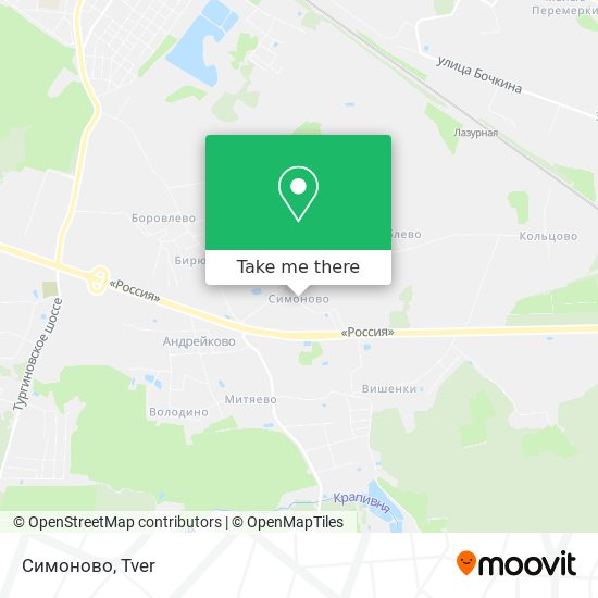Симоново map