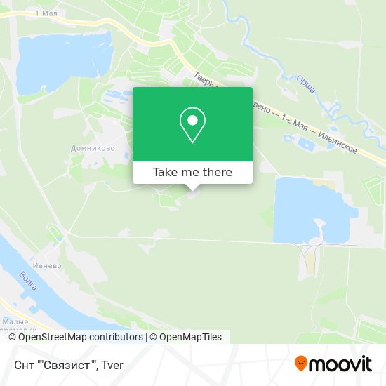 Снт ""Связист"" map