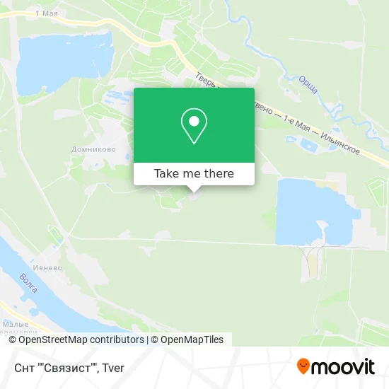 Снт ""Связист"" map