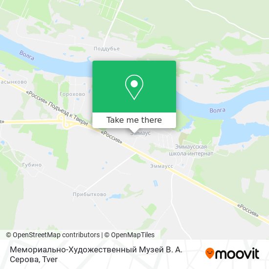 Мемориально-Художественный Музей В. А. Серова map