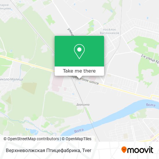 Верхневолжская Птицефабрика map