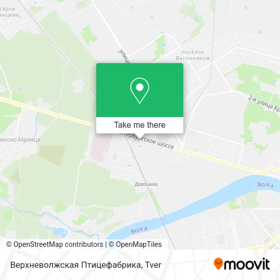 Верхневолжская Птицефабрика map