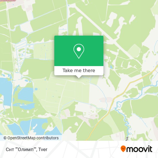 Снт ""Олимп"" map