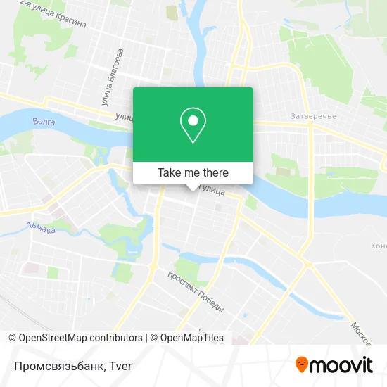 Промсвязьбанк map