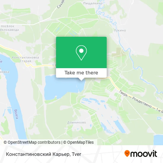 Константиновский Карьер map