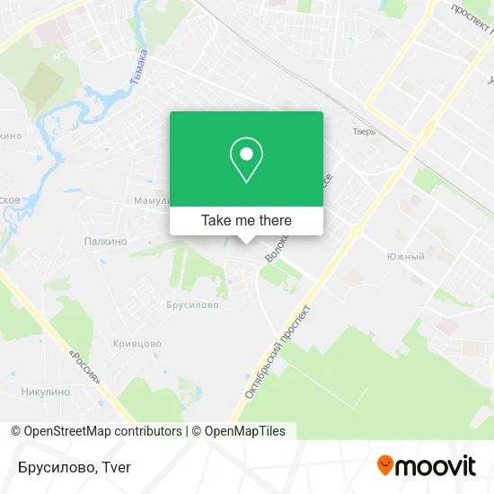 Брусилово map