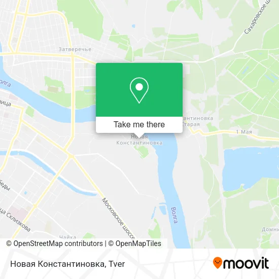 Новая Константиновка map
