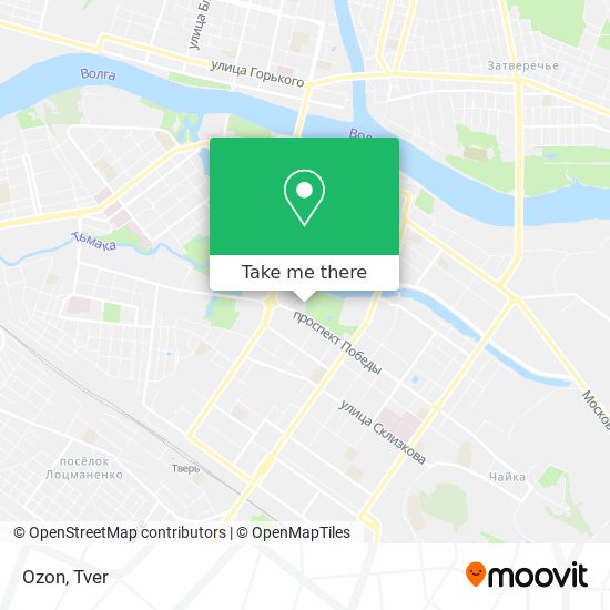 Ozon map