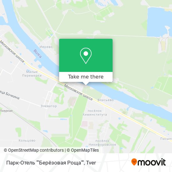 Парк-Отель ""Берёзовая Роща"" map